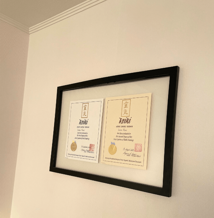 Reiki Certification Level 1 and 2 and Reiki Master